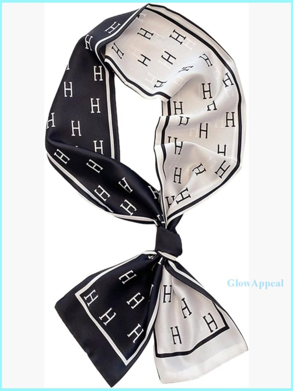 Silk Satin Scarf 59x5.9in Lightweight Head Wrap Neck Tie Accessory